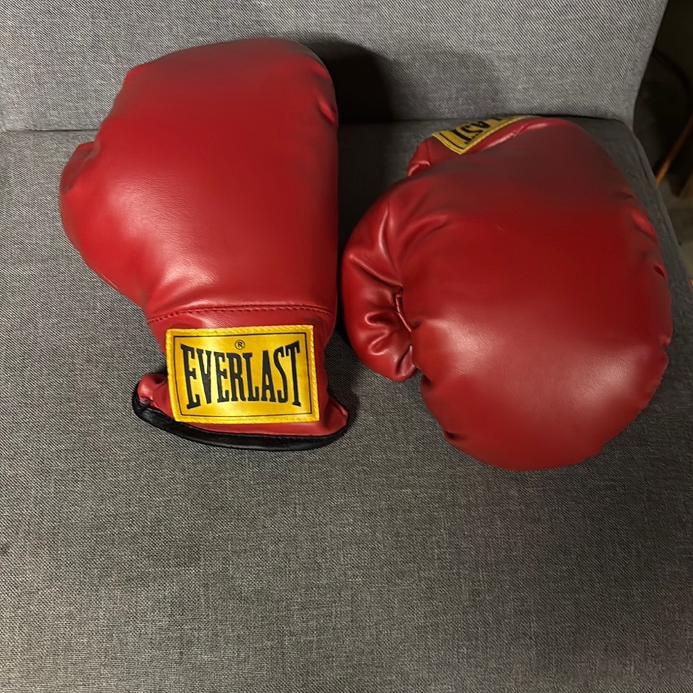 Everlast Classic Red Training Gloves